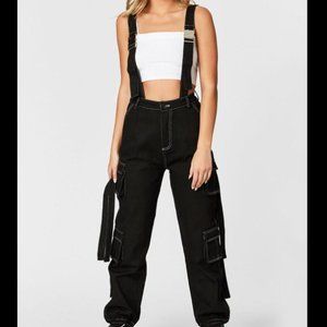 BRAND NEW carmar suspender harness cargo jeans